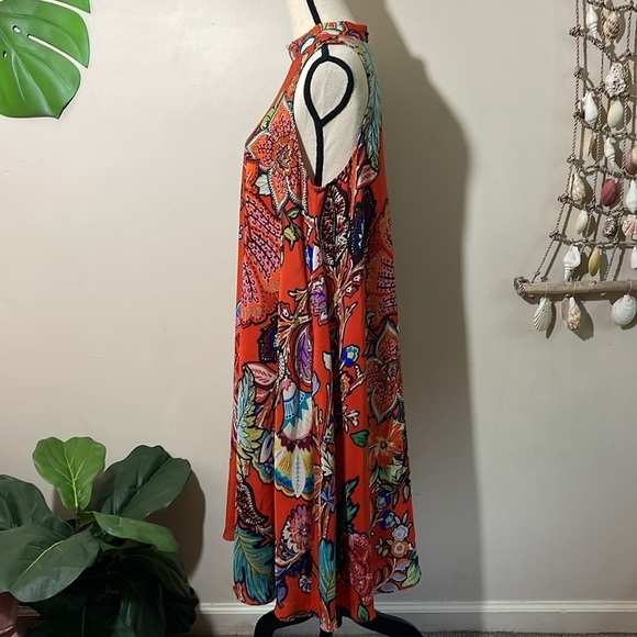 Anthropologie Maeve Larkhill silk midi dress - Picture 12 of 15
